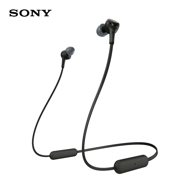 索尼（SONY） WI-XB400 无线立体声耳机 黑色