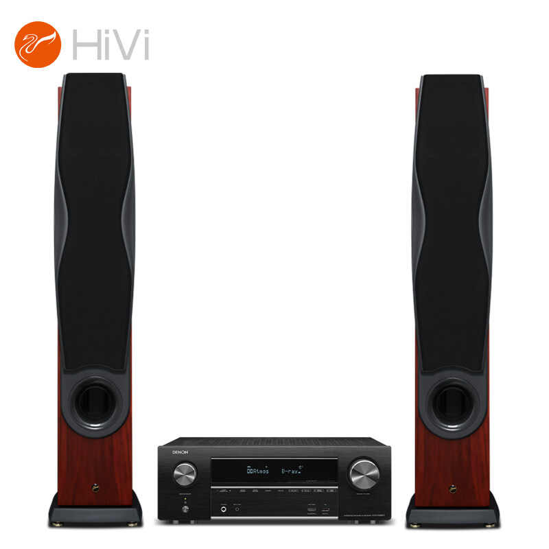 惠威（HiVi）RM600A F音箱天龙X1500功放 家庭影院2.0声道落地式客厅KTV电视音响套装