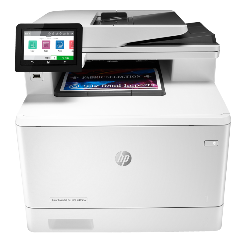 惠普（HP）479dw彩色激光多功能打印复印扫描一体机 A4(三合一+双面+无线)
