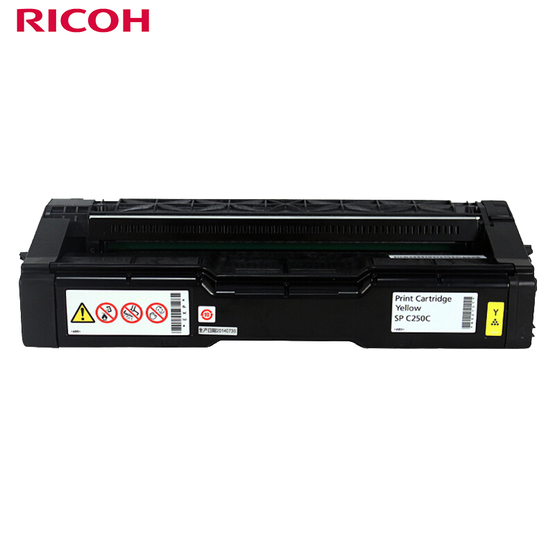 理光（Ricoh）SP C250C 黄色墨粉盒1支装 适用于SP C250DN/C261D