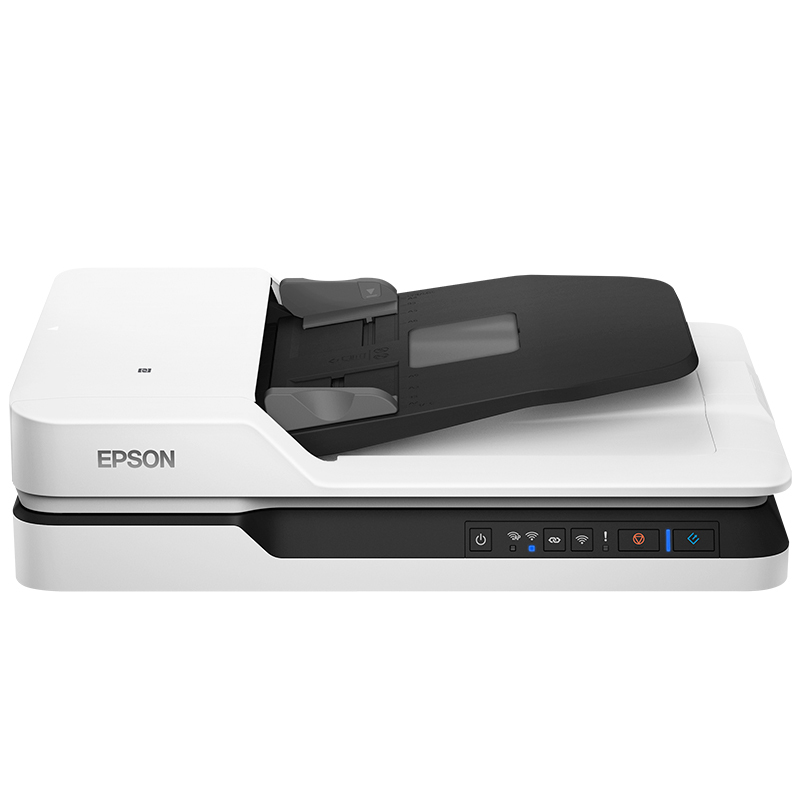 爱普生(Epson) DS-1660W无线网络扫描仪平板+自动馈纸A4彩色双面高速25页1