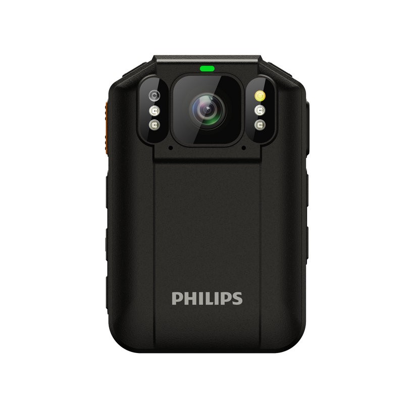 飞利浦（PHILIPS）VTR-8410双摄语音控制执法记录仪高清夜视随身录像仪4G远程实
