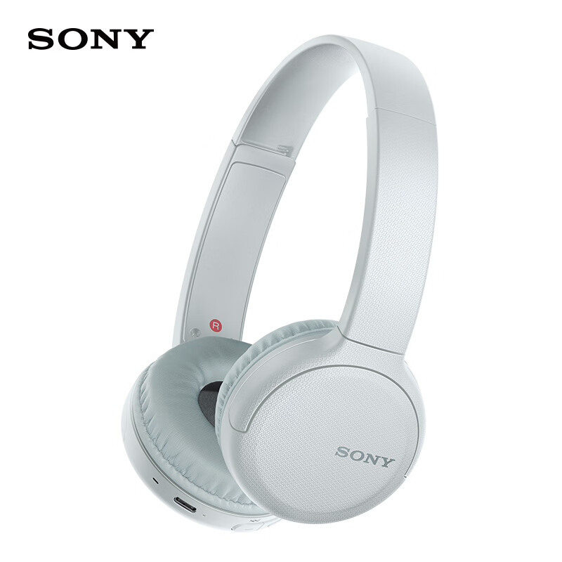 索尼（SONY）WH-CH510 无线立体声耳机 白色