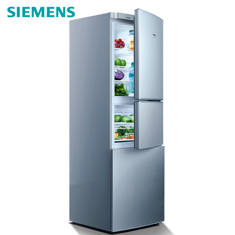 西门子（SIEMENS）232升三门冰箱 直冷保鲜 鲜冷冻 节能环保家用电冰箱 KG23N