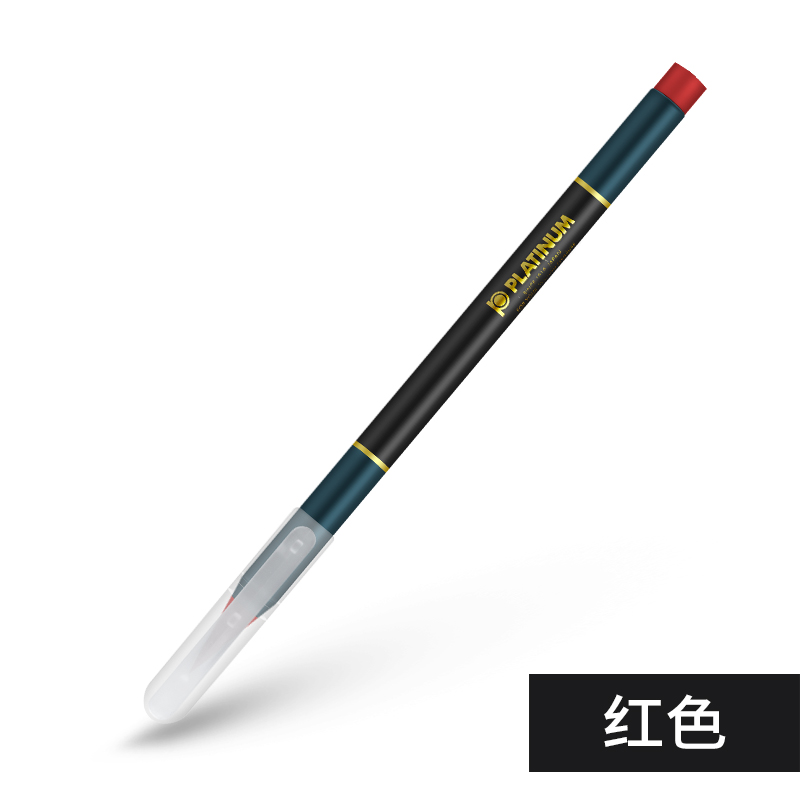 白金（PLATINUM）CF-88 彩色软毛笔 软笔绘图漫画书法笔 勾线填色涂色水彩笔 0