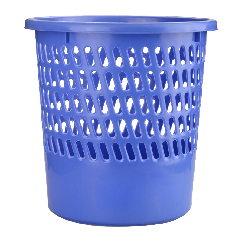 富得快(Fudek)办公室垃圾桶家用厨房卫生间客厅塑料垃圾篓大号垃圾筒分类纸篓 办公用品 