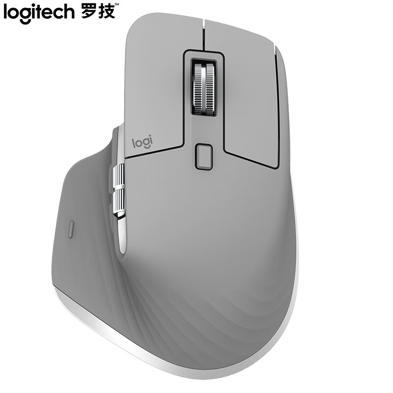 罗技（Logitech）MX Master 3 鼠标 无线蓝牙鼠标 办公鼠标 右手鼠标 双