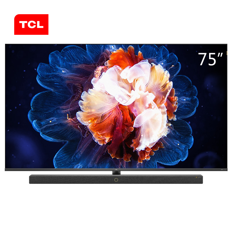 TCL智屏 75X10 75英寸 8K极清量子点 IMAX视界 多分区背光 157%高色域 4+64G内存 线下同款 平板电视机