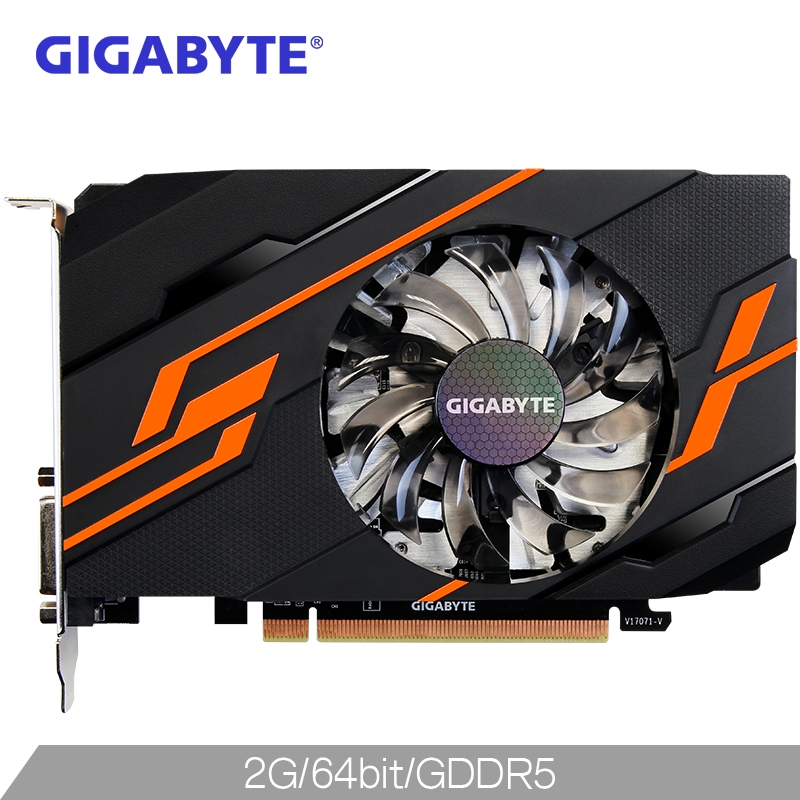 技嘉(GIGABYTE)GeForce GT 1030 OC 2G 64bit GDDR5显卡