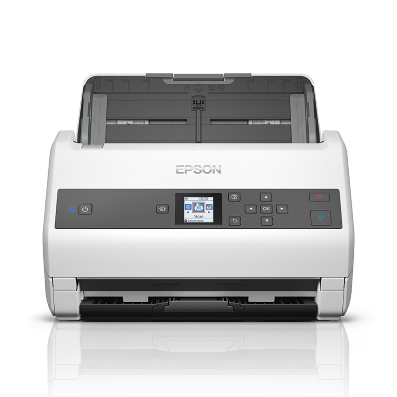 爱普生（EPSON）DS-870 A4馈纸式高速彩色文档扫描仪 双面扫描/65ppm (原