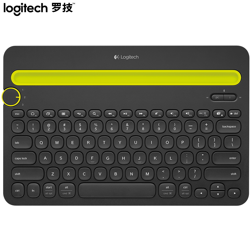 罗技（Logitech）K480 键盘 无线蓝牙键盘 办公键盘 女性 便携 超薄键盘 笔记