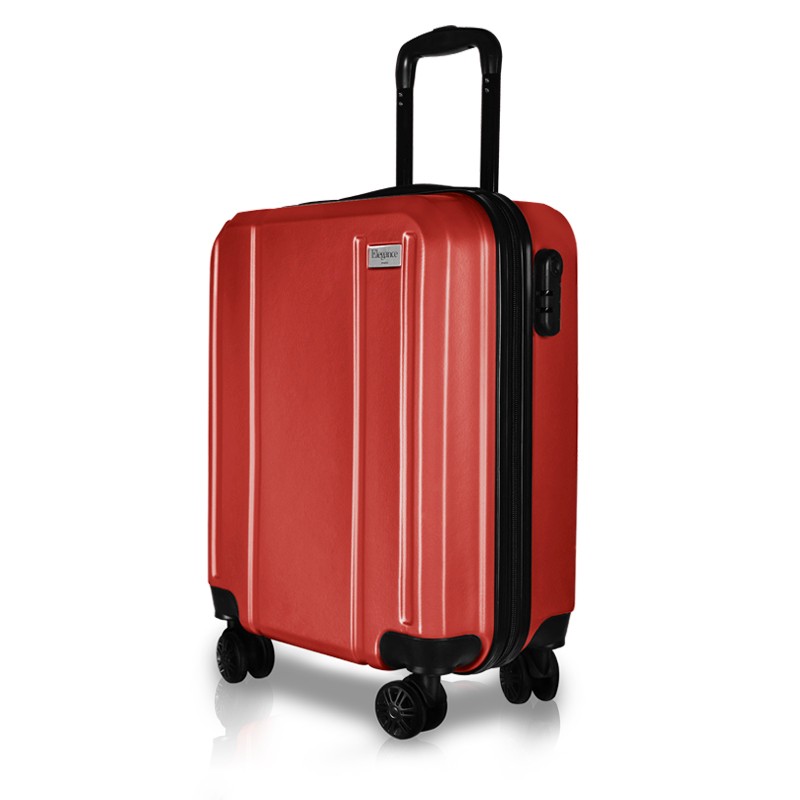 雅莉格丝（Elegance）20英寸时尚轻便行李箱炫彩糖果拉杆箱ELC26 红色