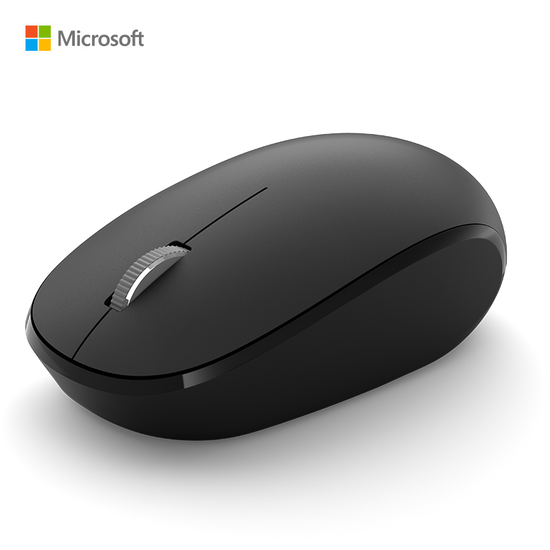 微软 (Microsoft) 精巧鼠标 典雅黑 | 无线鼠标 蓝牙5.0 小巧轻盈 多彩配