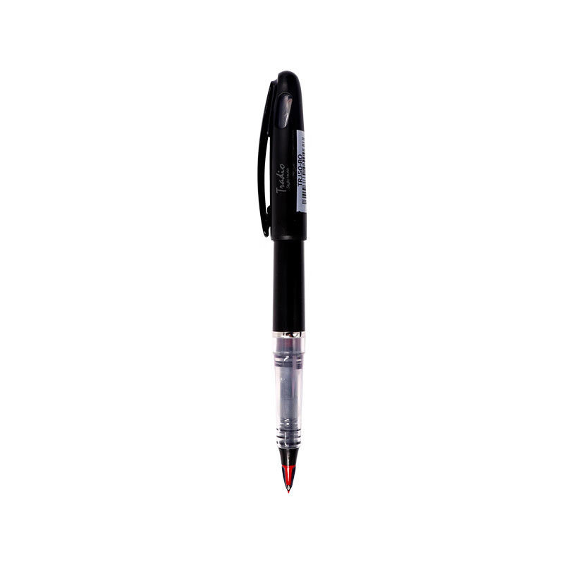 派通（Pentel）大班签字笔 手绘漫画速写笔草图笔勾线笔 TRJ50 tradio 红色