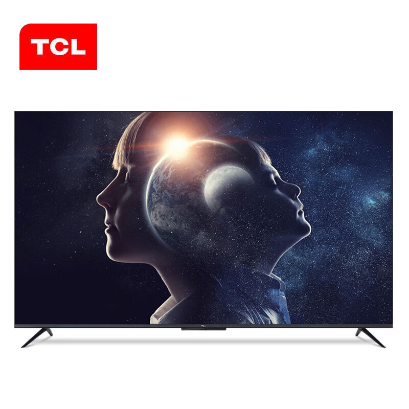 TCL 75D8S 75英寸 2021新款 4K超高清全面屏彩电防蓝光 免遥控智能语音网络液晶电视机