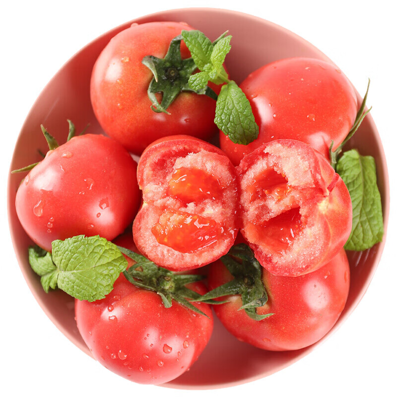 果酋长 普罗旺斯西红柿 现摘生吃沙瓤新鲜蔬菜山东水果番茄 健康轻食 净重4.5斤