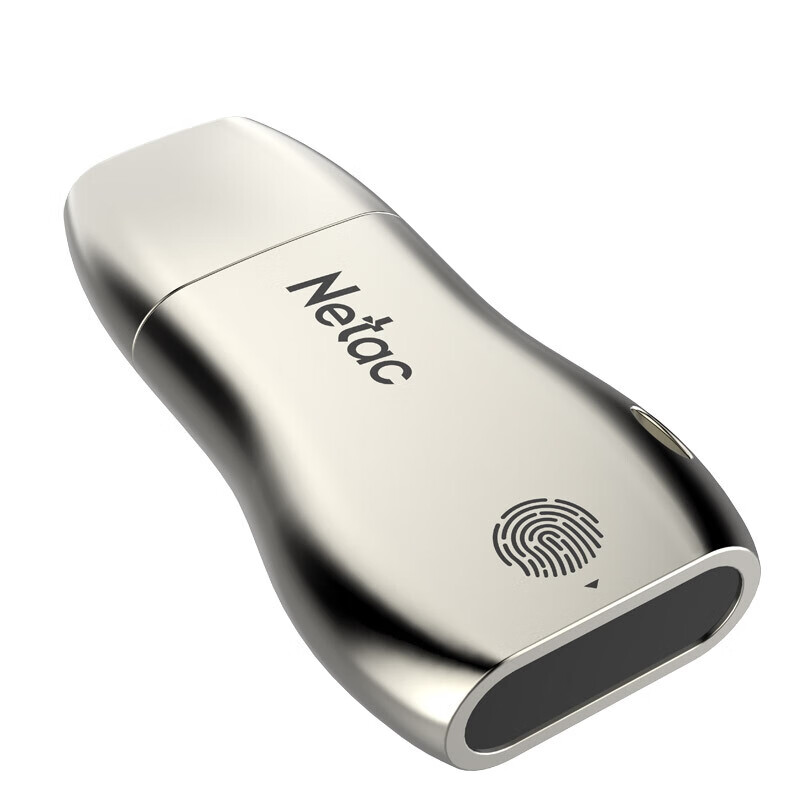 朗科（Netac）U628 32GB USB3.0指纹加密金属U盘 全面保护商务办公