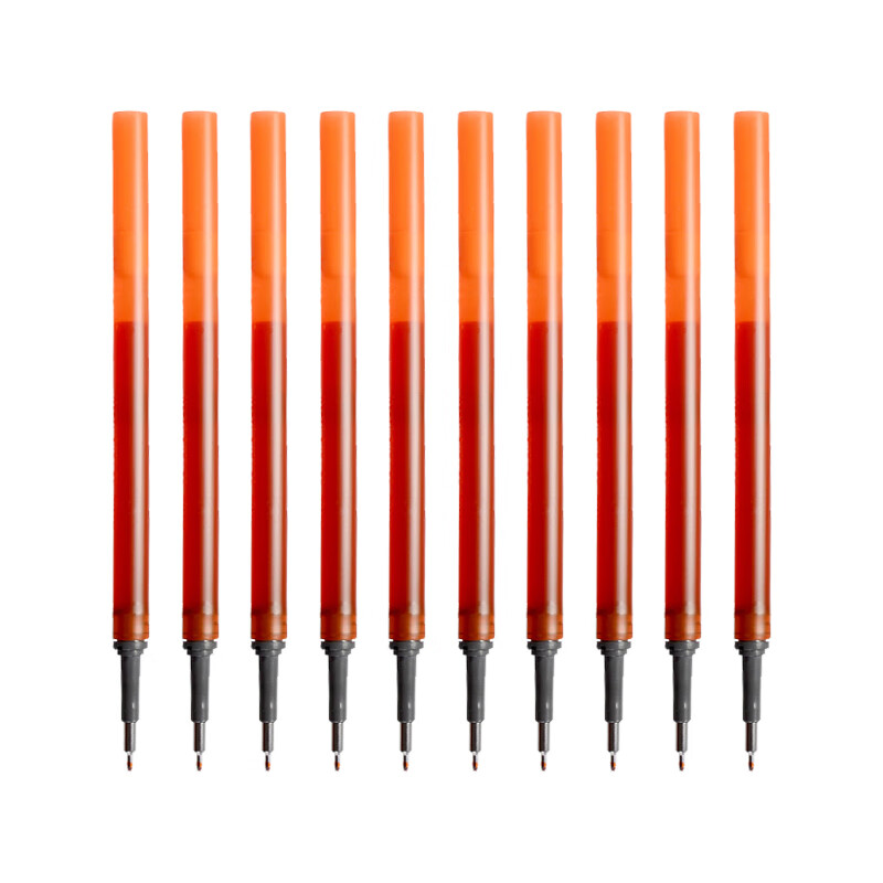 派通（Pentel）0.5mm速干中性笔彩色替芯（适用于BLN75TL）XLRN5TL 橙