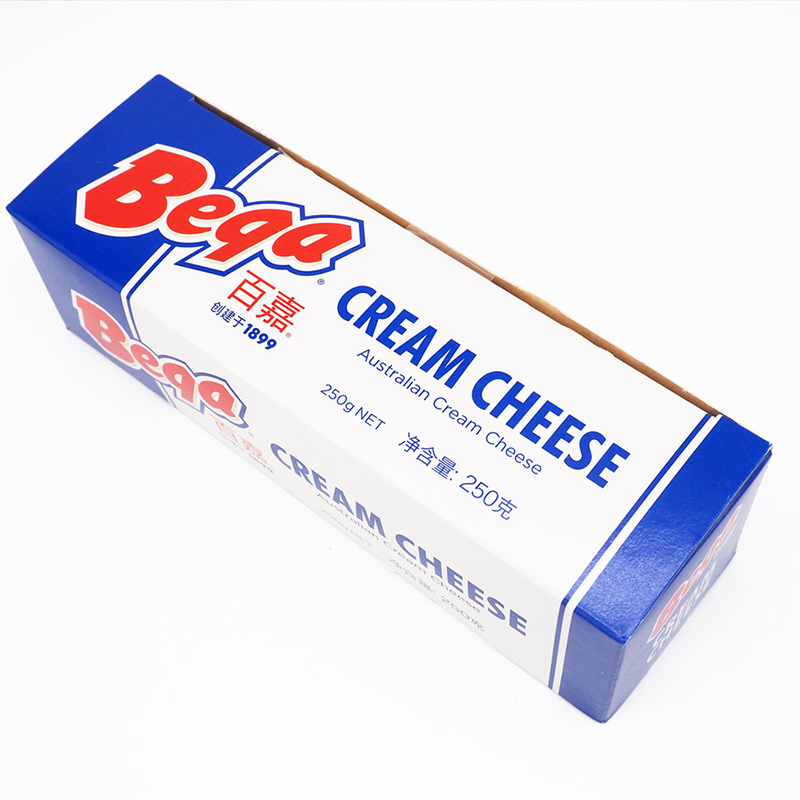 百嘉（bega）澳大利亚进口奶油干酪 250g*2一袋 奶酪 芝士 起司 烘焙原料 早餐 