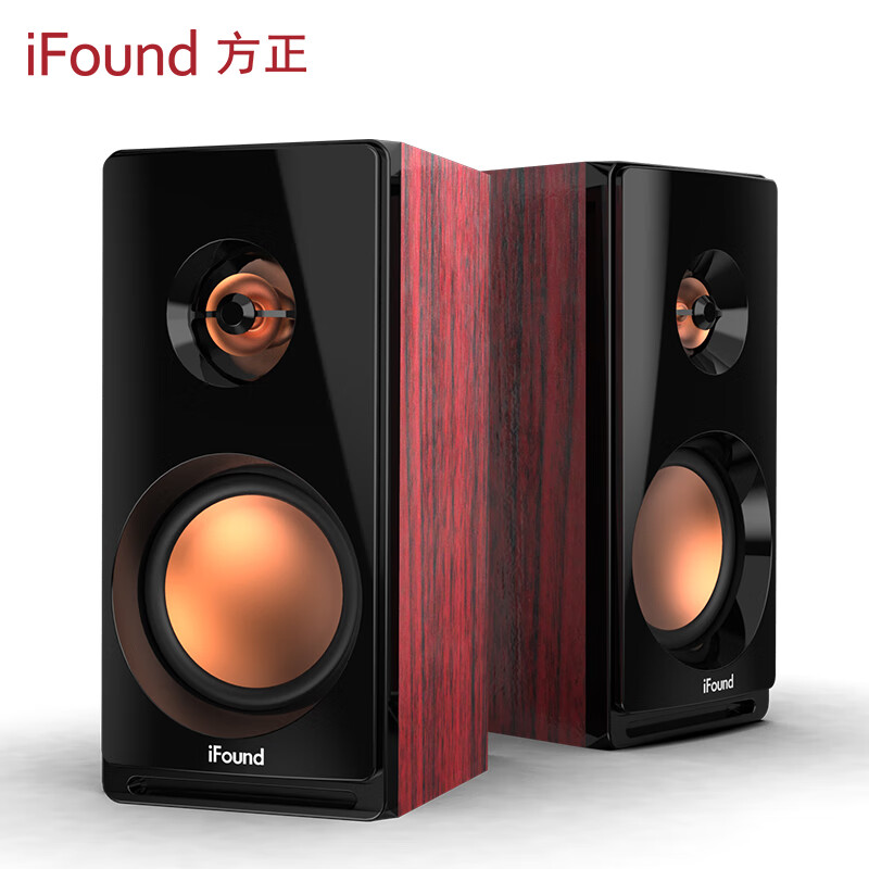 方正(iFound)F88音响 木质音箱电脑音箱Hifi2.0音响台式机有源多媒体笔记本木