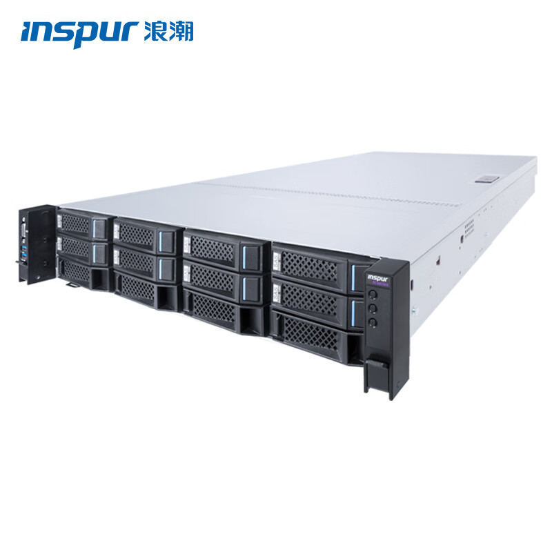 浪潮（INSPUR) 机架式服务器NF5270M5/4214*1/16G/2T*1/双千兆