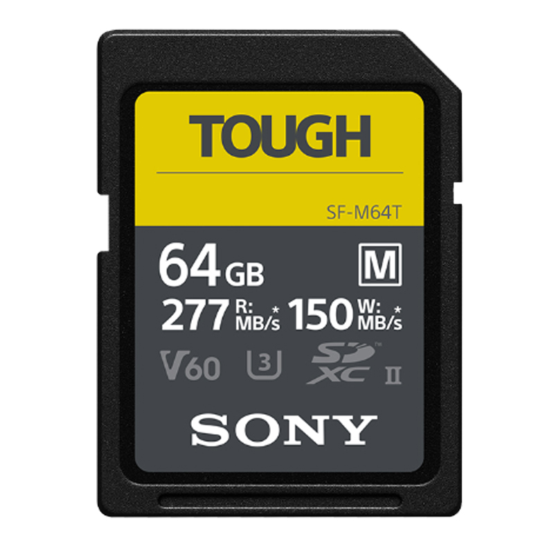 索尼 SONY SF-M64T SD卡 64G 高速读取277MB UHS-II 相机存储