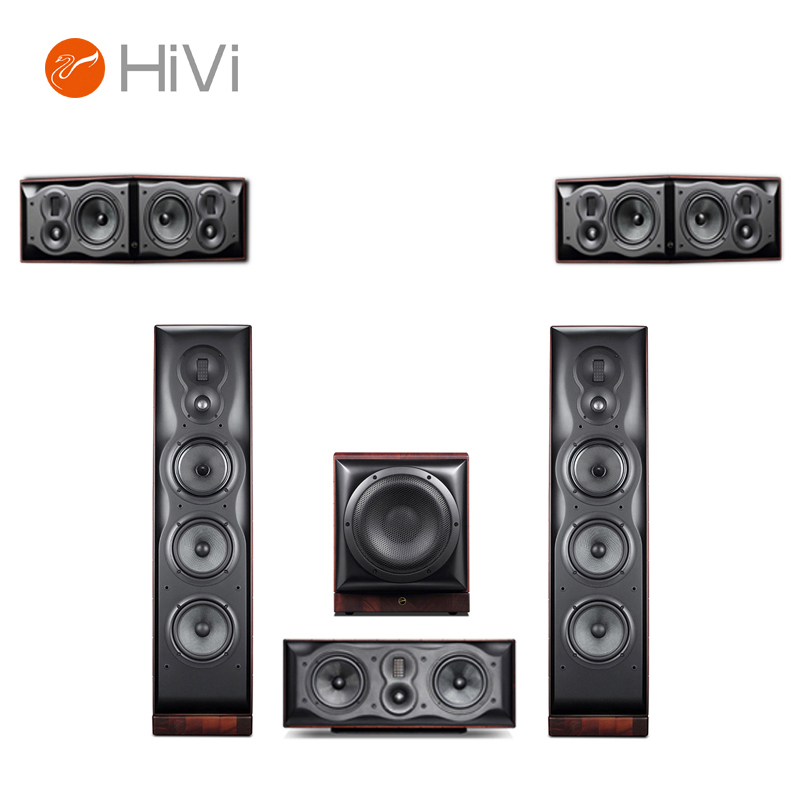 惠威（HiVi）M806AHT+SUB10M 家庭影院音箱套装5.1声道木质 客厅高保真落地式音响 需搭配功放