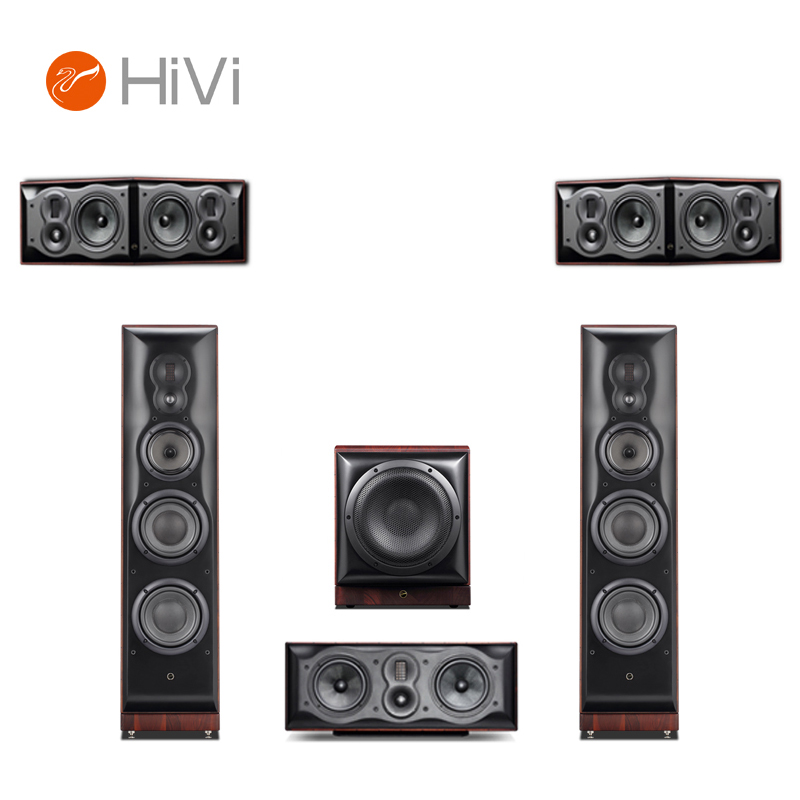 惠威（HiVi）M808AHT+SUB10M 家庭影院组合套装5.1声道木质落地式/HIF