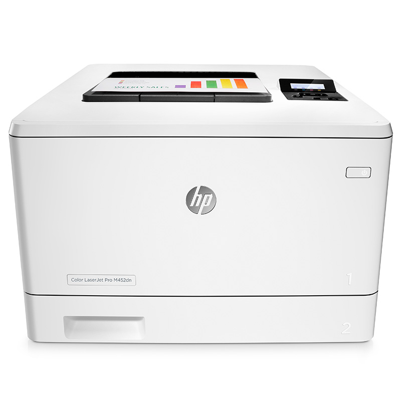 惠普(HP) Color LaserJet Pro M452dn 彩色激光打印机 （自动双
