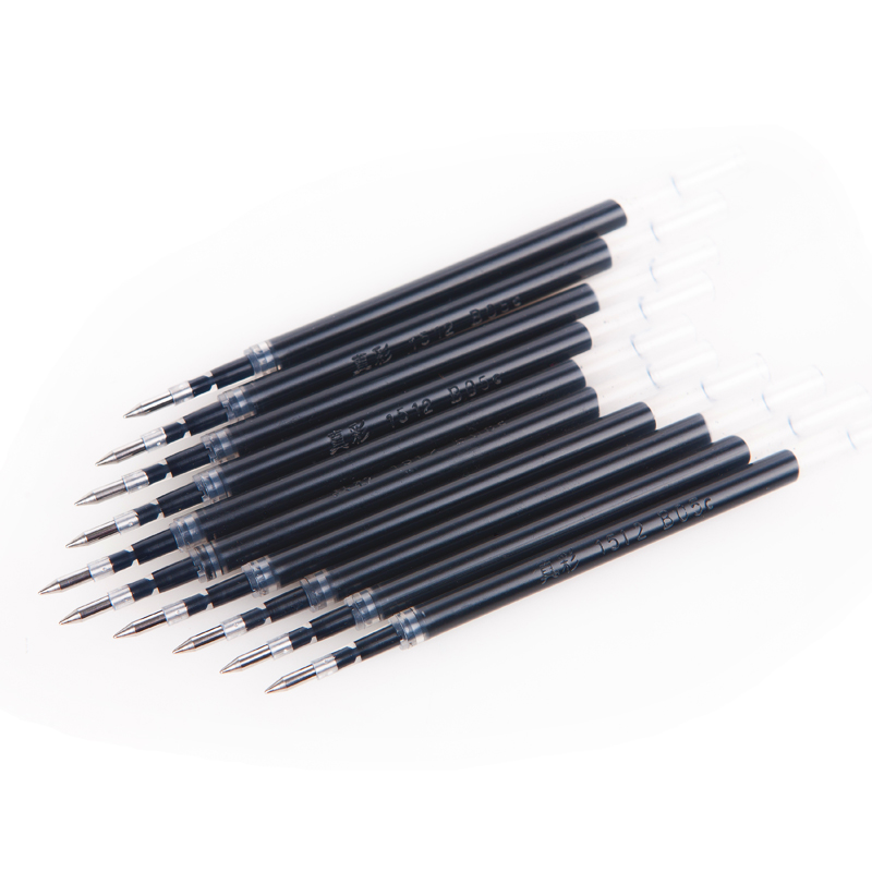 真彩（TRUECOLOR） 009黑色中性笔/笔芯 0.7mm线幅通用头签字笔/笔芯