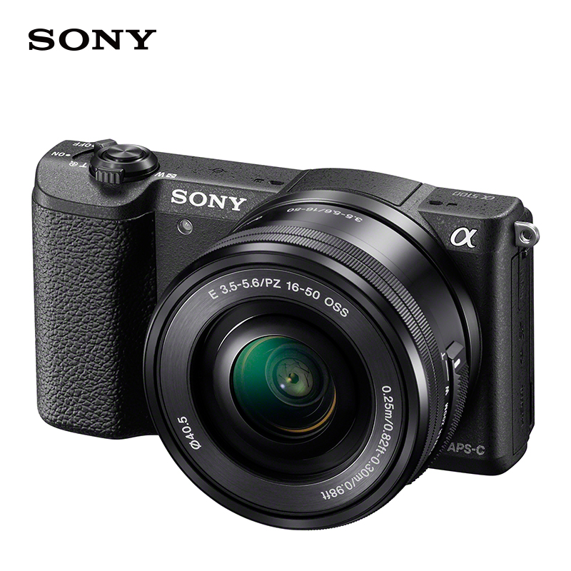 索尼（SONY）ILCE-5100L APS-C单镜头微单相机 黑色
