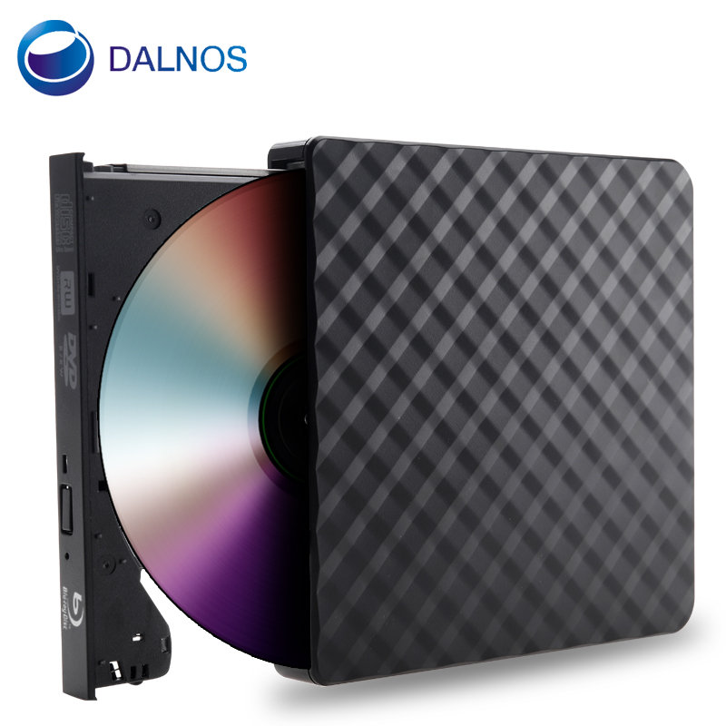 DALNOS USB3.0外置蓝光50G刻录机DVD光驱高速移动光驱 50G高清播放 USB3.0