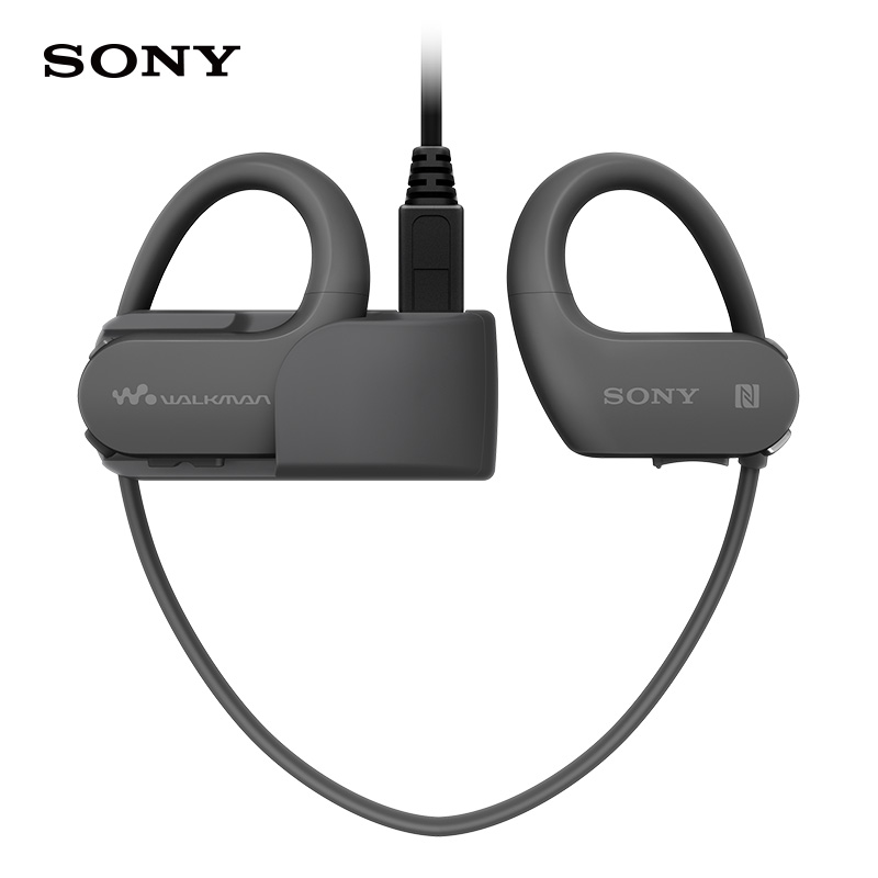 索尼（SONY）NW-WS623 mp3音乐播放器一体耳机 (黑色)
