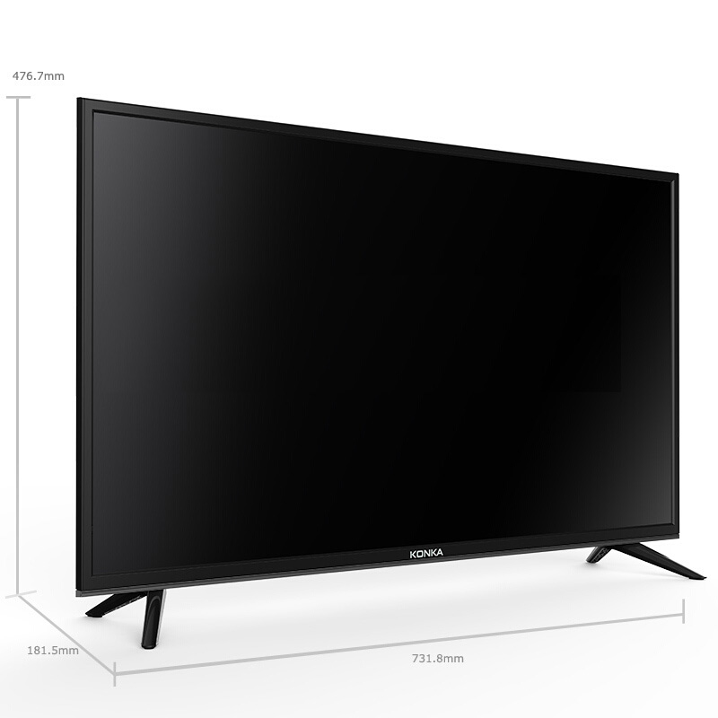 康佳（KONKA）40英寸 LED40G30CE 高清液晶电视 黑色