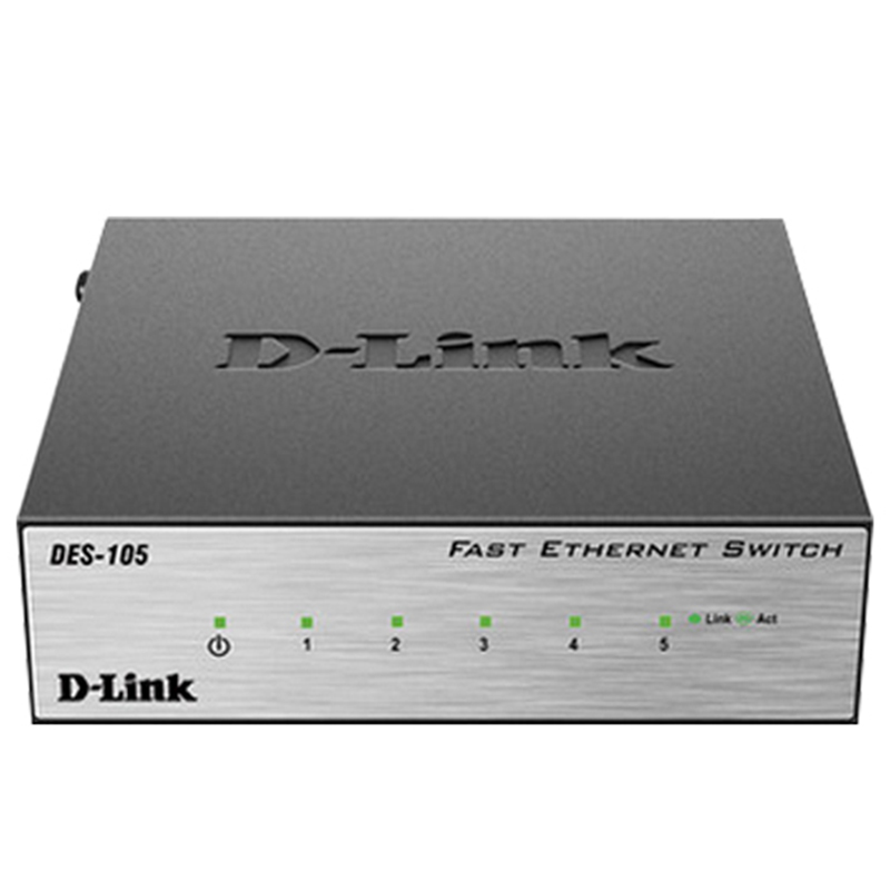 友讯(D-Link)dlink DES-105 百兆 交换机5口