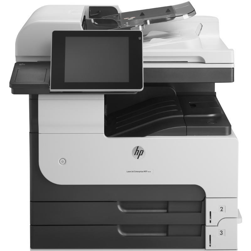 惠普（HP）MFP M725DNA3黑白复合机打印机复印机一体机打印复印扫描替代5025/