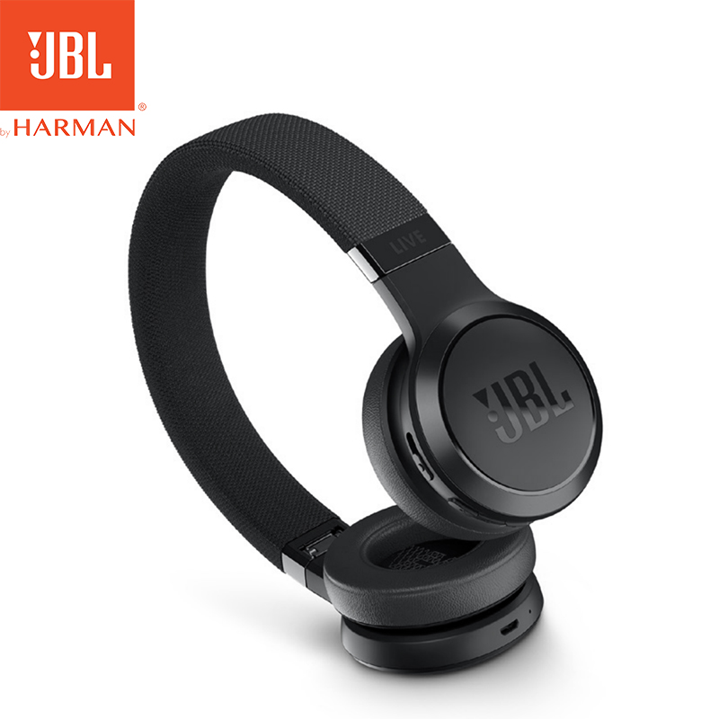 JBL LIVE 400BT 智能语音AI无线蓝牙耳机/耳麦 头戴式+运动耳机 有线耳机通