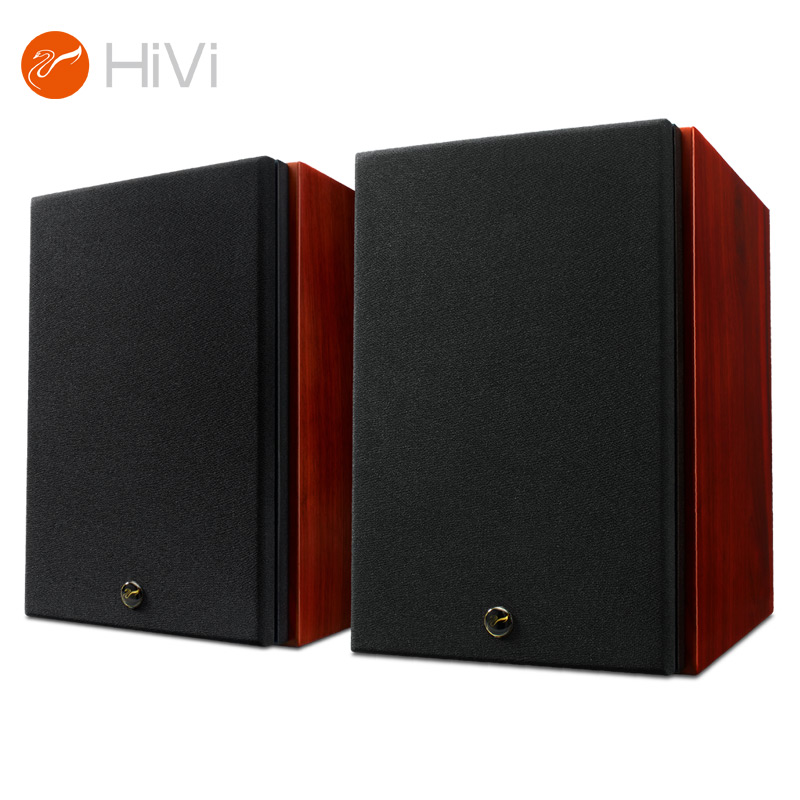 惠威（HiVi）RM600R 家庭影院2.0声道环绕音响 木质无源高保真 家用电视音响