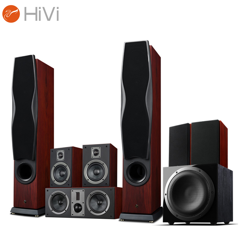 惠威（HiVi）RM600A HT+RM600R+SUB10G 音响 音箱 家庭影院套装7.1声道木质搭配功放可组全景声