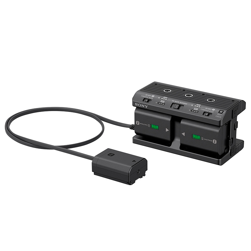 索尼（SONY）NPA-MQZ1K 多电池适配器套件 多电池供电 视频拍摄电池组 含两节NP-FZ100（适用于A9M2/A7SM3/A7RM4/7M3）