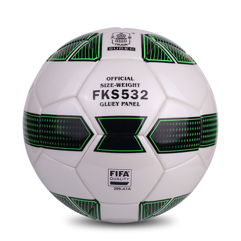 Train火車頭 FIFA認證足球 PU折邊膠粘 標準5號比賽足球 火車FKS532 2A