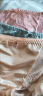 优可也3条装轻奢高腰蕾丝内裤女士无痕冰丝缎面提臀塑腰收腹大码三角裤 绿色+肤色+粉色 L（110-135斤） 晒单实拍图