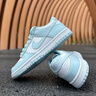 耐克（NIKE）官方男童DUNK LOW大童運(yùn)動(dòng)童鞋新款膠底低幫薄荷綠FB9109 105白/冰川藍(lán) 36.5 曬單實(shí)拍圖