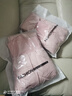 圣芙愷（CEFREKAY）女童羽絨褲高腰外穿白鴨絨保暖中大兒童時(shí)尚小學(xué)生校服褲內膽棉褲 粉紅色 150 曬單實(shí)拍圖