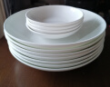晟普纯白骨瓷盘子碗套装菜盘家用陶瓷碟子网红6寸7寸8寸深盘餐盘餐具 7英寸菜盘6个 实拍图
