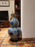 趙氏恒璽（ZONLOLV）景德鎮(zhèn)陶瓷器青花瓷花瓶中式復(fù)古落地大號(hào)仿古瓷瓶客廳擺件工藝品 88cm 青花官窯裂紋纏枝蓮葫蘆瓶 曬單實(shí)拍圖