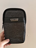 暢印手機包男穿腰帶腰包多功能新款豎款手機袋掛包單肩斜挎小包零錢(qián)包 單層-黑色含登山扣+背帶 曬單實(shí)拍圖
