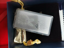 臻匯銀999.9足銀銀條銀錠銀磚白銀擺件收藏新年禮物馬年銀條100g 曬單實(shí)拍圖