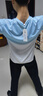 阿尼三青少年冰絲t恤男夏季短袖2025新款男夏裝初中高中學(xué)生大童運(yùn)動(dòng)裝 01款藍(lán)色 XL 【125-138斤】 曬單實(shí)拍圖
