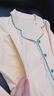 棉花會(huì)月子服春夏款a類(lèi)棉孕婦睡衣產(chǎn)后哺乳喂奶專(zhuān)用家居服套裝 鶯黃(純棉·加厚款)適穿10-22℃ M【適合體重115斤以下】 曬單實(shí)拍圖